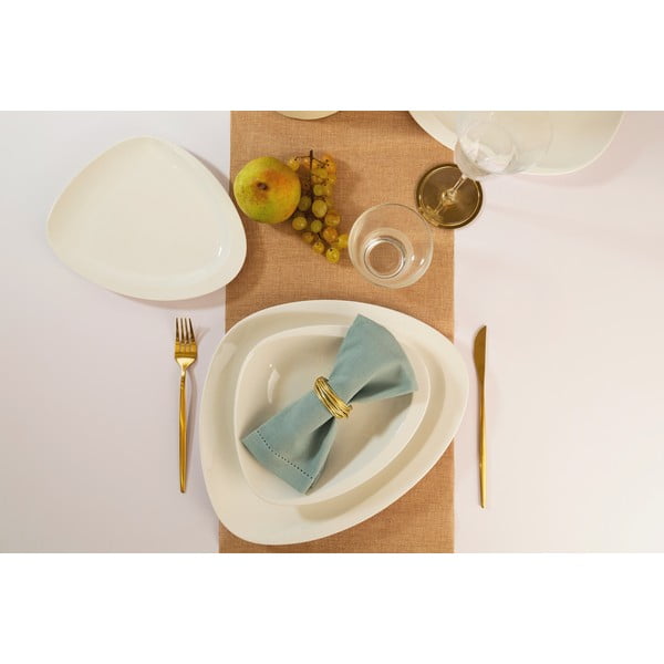 Balti deserta porcelāna šķīvji (6 gab.) Carrara – Villa Altachiara-image-4