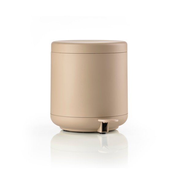 Bēša atkritumu tvertne ar pedāli 4 l Ume – Zone-image-3