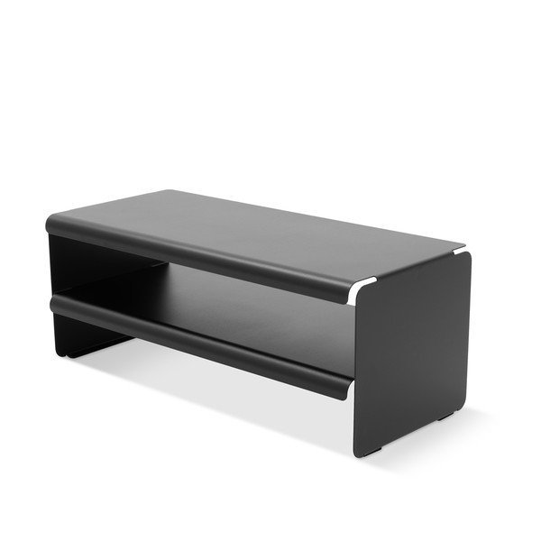 Melns tērauda apavu plaukts 71,5x28x31 cm Linea – Spinder Design-image-3