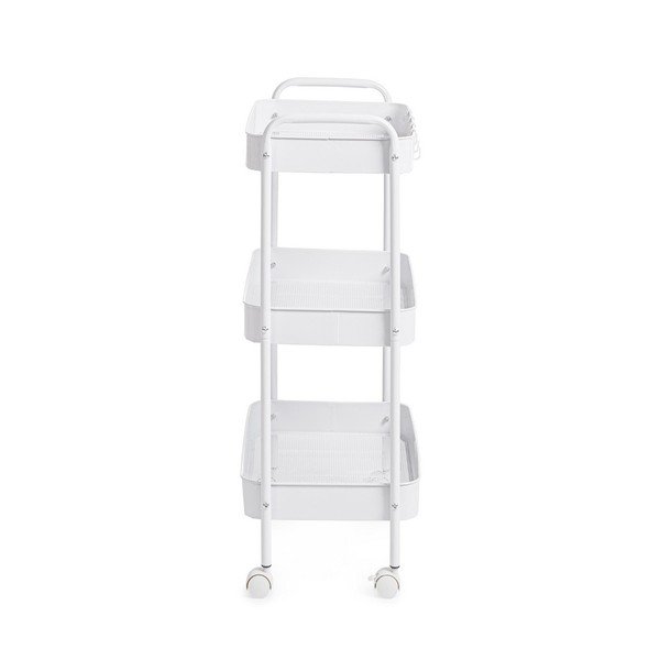 Metāla servēšanas galdiņš uz riteņiem 29,5x41 cm Leiky – Yes Everyday-image-3