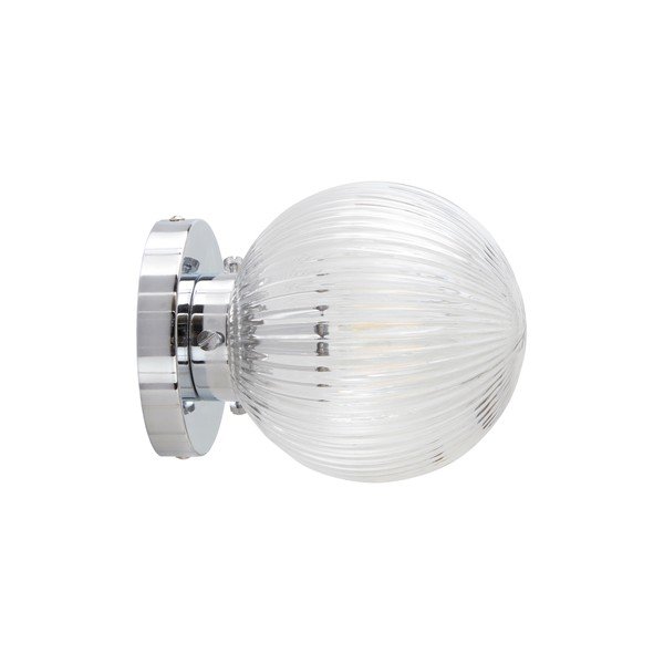 Spīdīgas sudraba krāsas stikla griestu lampa ø 15 cm Tink – Jotex-image-3