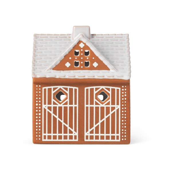 Porcelāna svečturis tējas svecītēm Gingerbread Lighthouse – Kähler Design