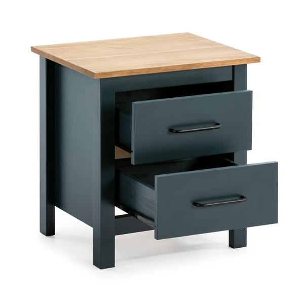 Tumši zils priedes masīvkoka naktsskapītis Miranda – Marckeric-image-3