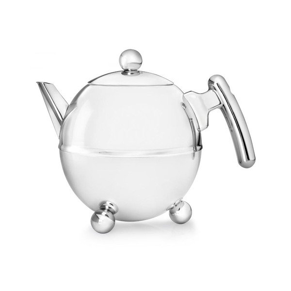 Sudraba krāsas nerūsējošā tērauda tējkanna 1,5 l Bella Ronde – Bredemeijer
