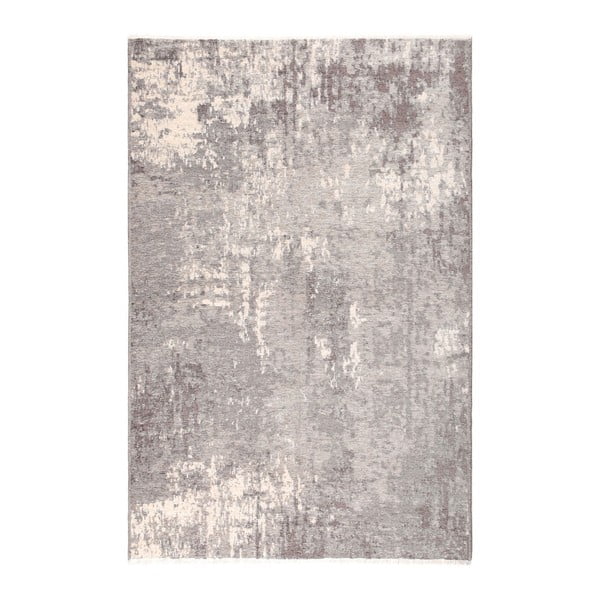 Abpusējs smilškrāsas-pelēks paklājs Vitaus Manna, 125 x 180 cm