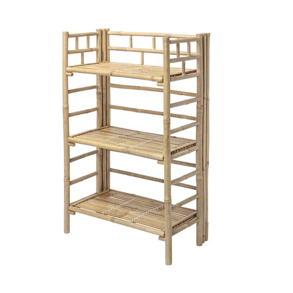 Dabīga toņa bambusa bērnu grāmatu plaukts 66x105 cm Zep – Bloomingville Mini-image-4