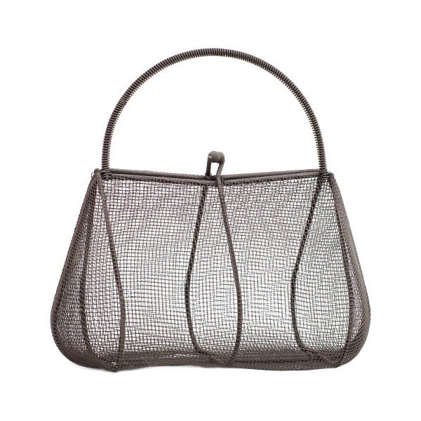 Melns metāla grozs Esschert Design Bolsa