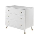 Balta bērnu kumode Vipack Billy