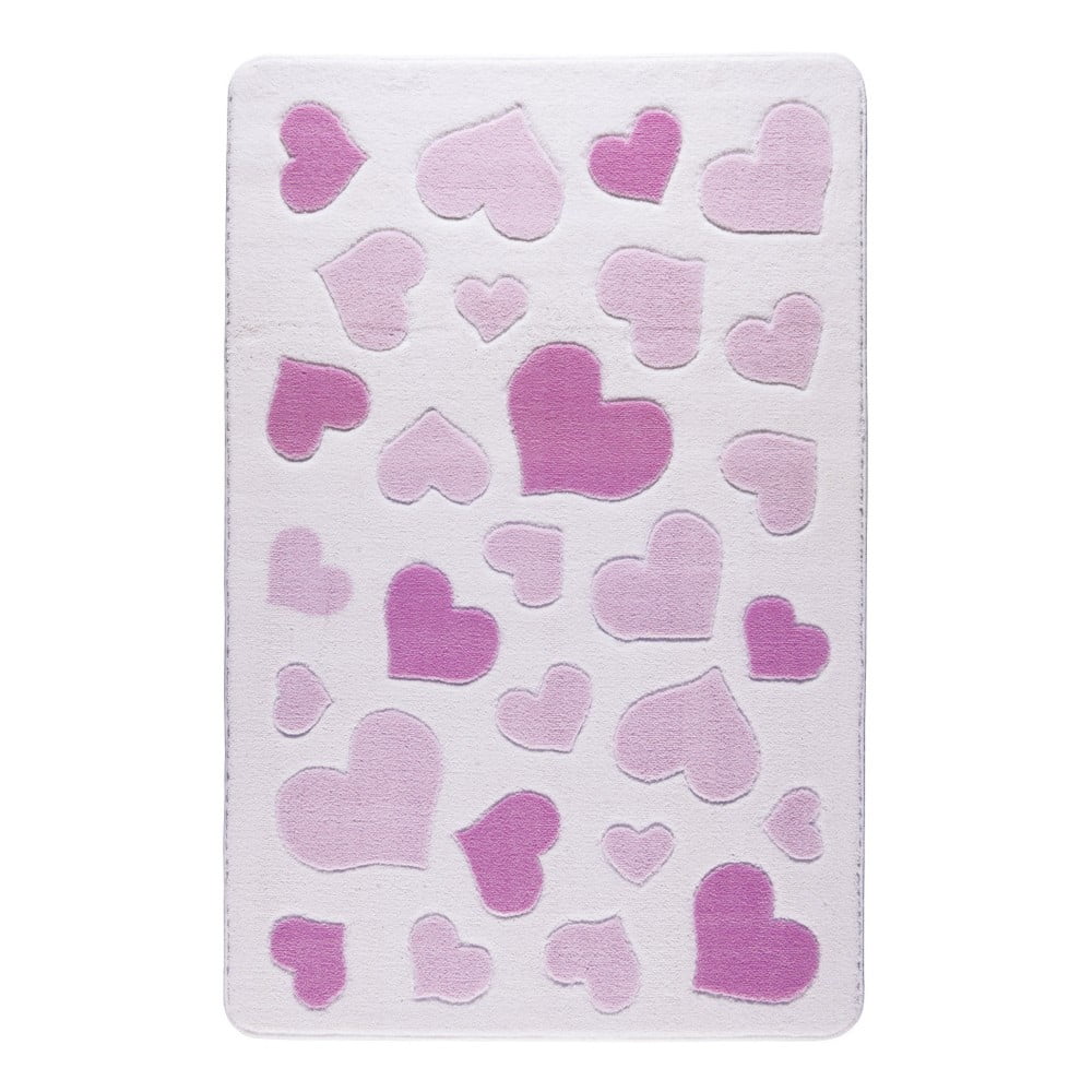 Bērnu paklājs Sweet Love Pink, 100 x 150 cm