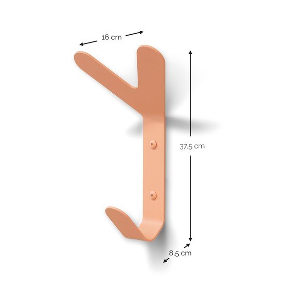 Lašrozā tērauda sienas āķis Frondo – Spinder Design-image-4