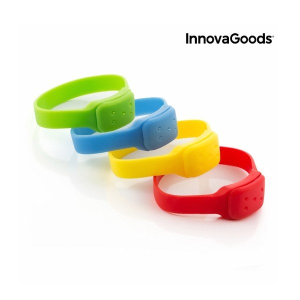 Dzeltena moskītu atbaidīšanas aproce ar citronellas smaržu InnovaGoods-image-1