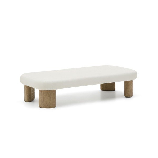 Dārza kafijas galdiņš ar betona galda virsmu 70x140 cm Labra – Kave Home