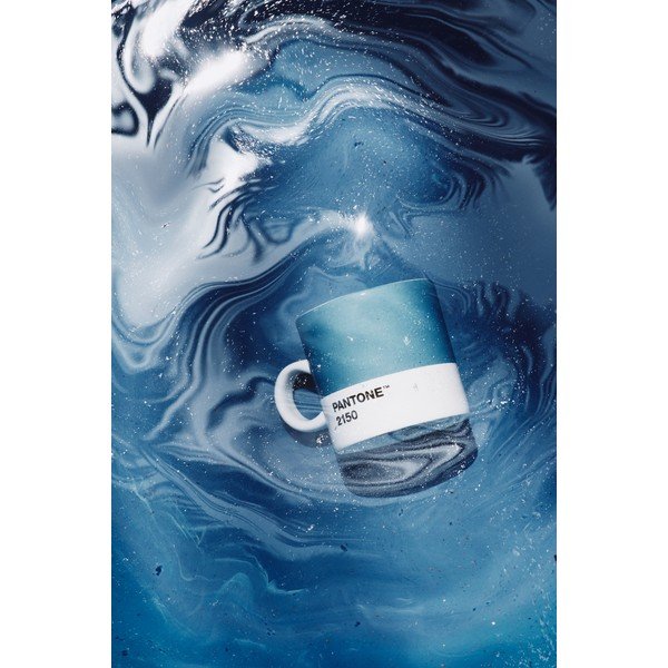 Zila espreso porcelāna tasīte 120 ml Blue 2150 – Pantone-image-1