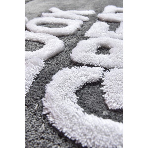 Pelēki vannas istabas paklājiņi (3 gab.) 60x100 cm Great – Foutastic-image-3