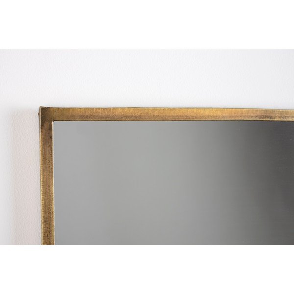 Sienas spogulis ar plauktu 37x61 cm Feyza – White Label-image-1