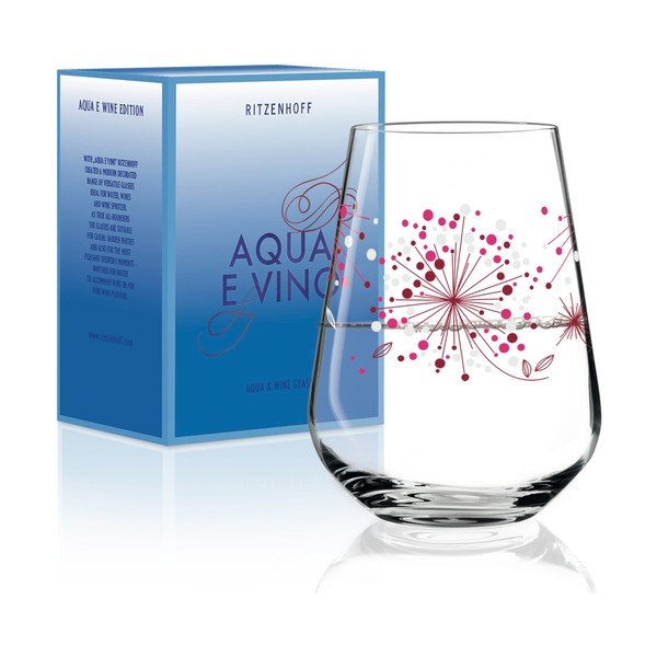 Kristāla glāze Ritzenhoff Veronique Jacquart Red, 540 ml-image-2