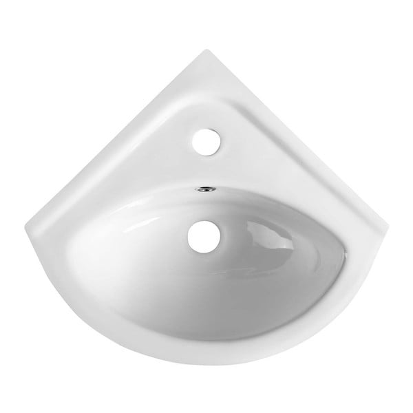 Balta keramikas tualetes izlietne 34x34 cm Luigi – Sapho-image-2