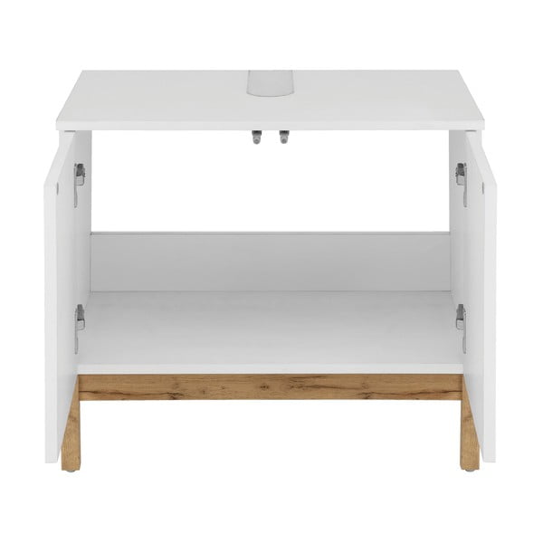 Balts skapītis zem izlietnes 56x35 cm Mirza – Støraa-image-2