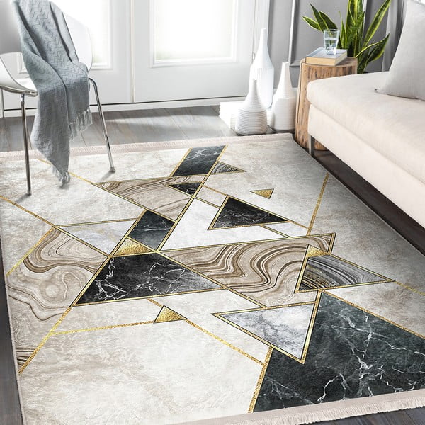 Bēšs paklājs 160x230 cm – Mila Home-image-2