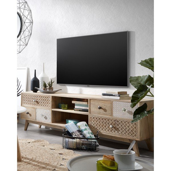 TV galdiņš no mango koka Kave Home Hood-image-4