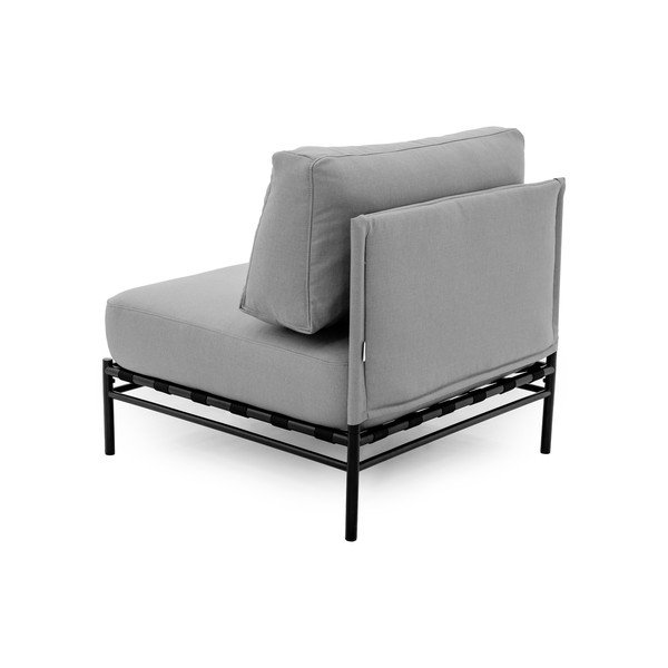 Gaiši pelēks modulārais dārza dīvāns (vidējā moduļa) Dandy – Sit Sit-image-4