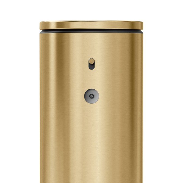 Spīdīgas zelta krāsas tērauda automātisks ziepju dozators 266 ml – simplehuman-image-4