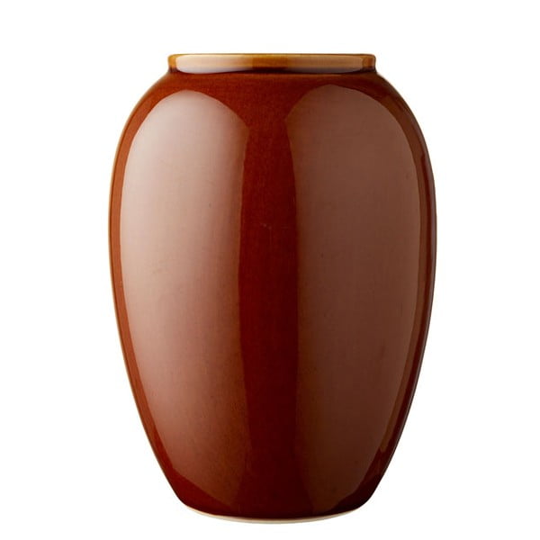 Oranžā keramikas vāze Bitz Pottery