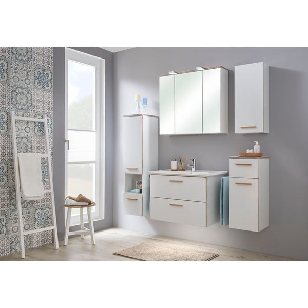 Balta keramikas izlietne bez maisītāja 80x47 cm Set 931 - Pelipal-image-2