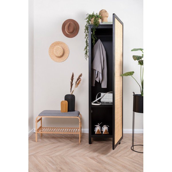 Melns koka skapis Leitmotiv Galant-image-1