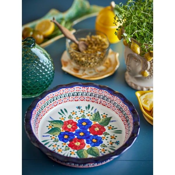 Servēšanas akmensmasas šķīvis ø 26,5 cm Florist – Bloomingville-image-1