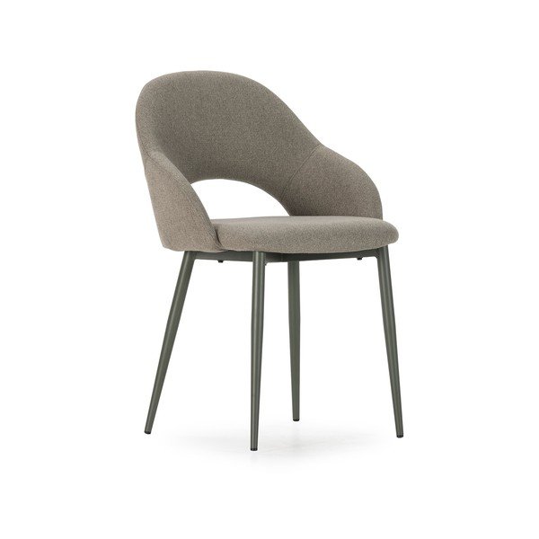 Zaļi polsterēti pusdienu krēsli (2 gab.) Lia – Marckeric