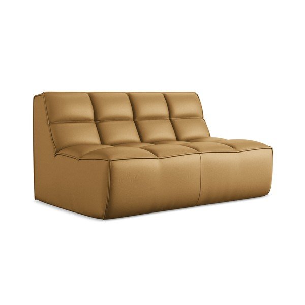 Modulārā dīvāna daļa no ādas imitācijas Kalai – Makamii-image-1