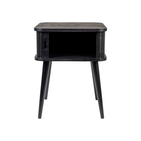 Melns naktsskapītis ar oškoka imitāciju Barbier – Zuiver-image-2