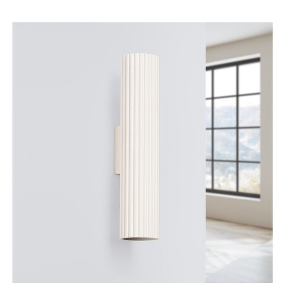 Krēmkrāsas sienas lampa Gleam – Sollux-image-2