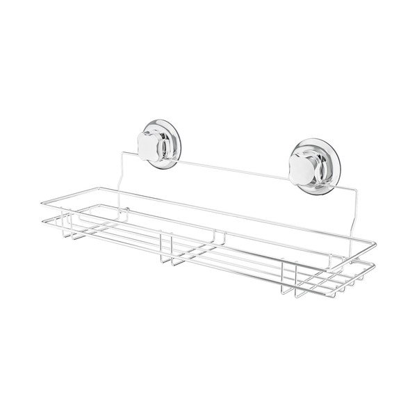 Sudraba krāsas metāla pašturošs vannas istabas plaukts Bestlock Bath – Compactor-image-4