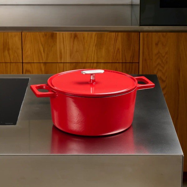 Čuguna katls ar vāku piemērots indukcijas plītij 5,5 l Mattia 3.0 – FABINI-image-1