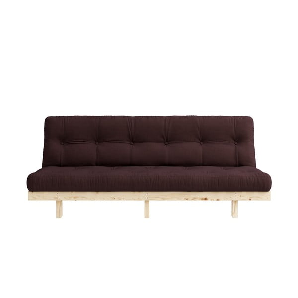 Izvelkamais dīvāns Karup Design Lean Raw Brown