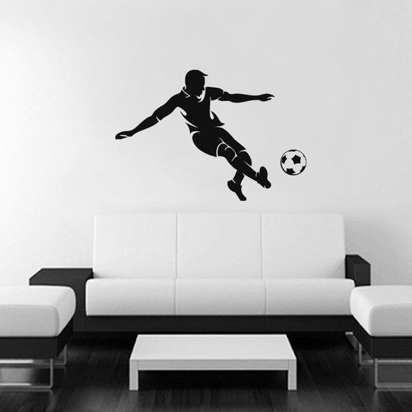 Ambiance Futbola spēlētājs uzlīme-image-1