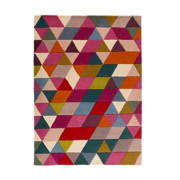 Vilnas paklājs Flair paklāji Illusion Prism Pink Triangles, 160 x 220 cm