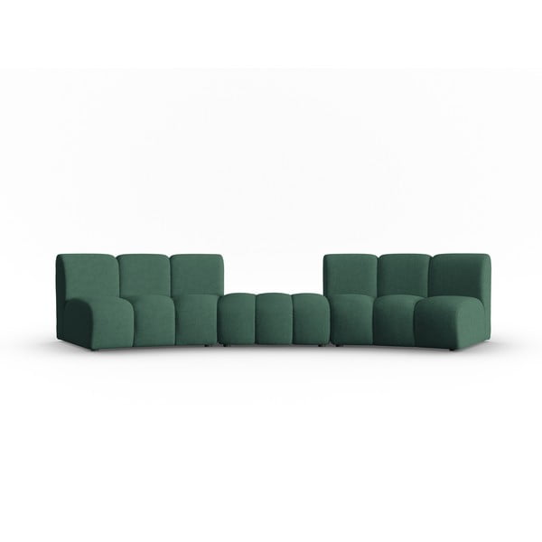 Zaļš dīvāns 367 cm Lupine – Micadoni Home