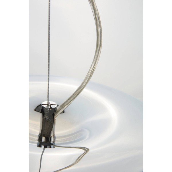 Spīdīgas sudraba krāsas tērauda piekaramā lampa ø 35 cm Ragge – Jotex-image-4