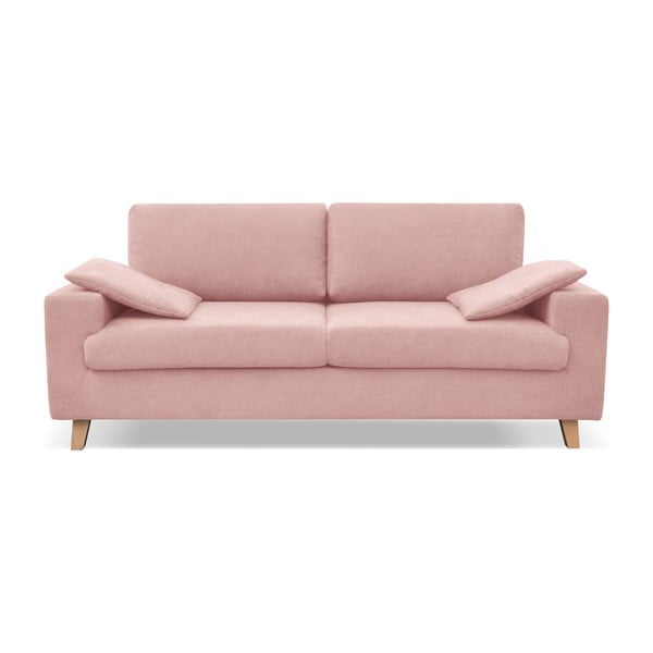 Gaiši rozā dīvāns trim Cosmopolitan design Caracas
