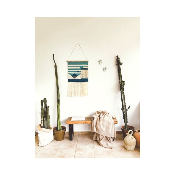 Kokvilnas gobelēns Surdic Kinfolk, 48 x 48 cm-image-1