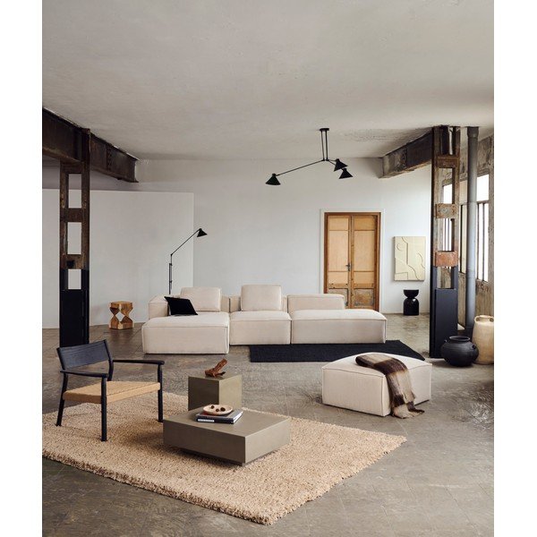 Bēšs paklājs 200x300 cm Neade – Kave Home-image-1
