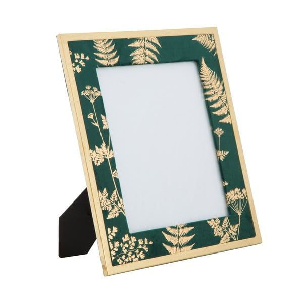 Zaļš ar zeltu galda fotorāmis Mauro Ferretti Glam, 20 x 25 cm