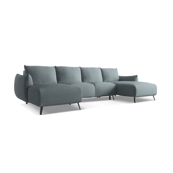 Gaiši zils stūra dīvāns Malie – Makamii-image-4