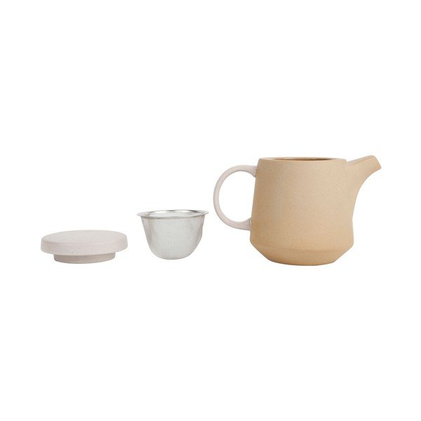 Keramikas tējkanna dabīgā tonī 1 l Ter–Bohem – Sema-image-1