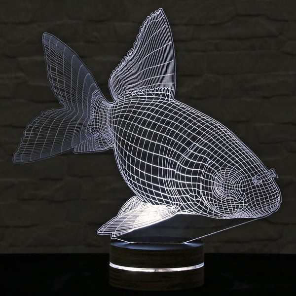 3D galda lampa Fish Joe