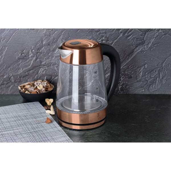Tējkanna 1,7 l Rosegold Metallic Line – BerlingerHaus-image-1