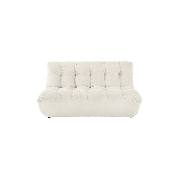 Krēmkrāsas velveta dīvāns 145 cm Kelso – Jotex-image-2